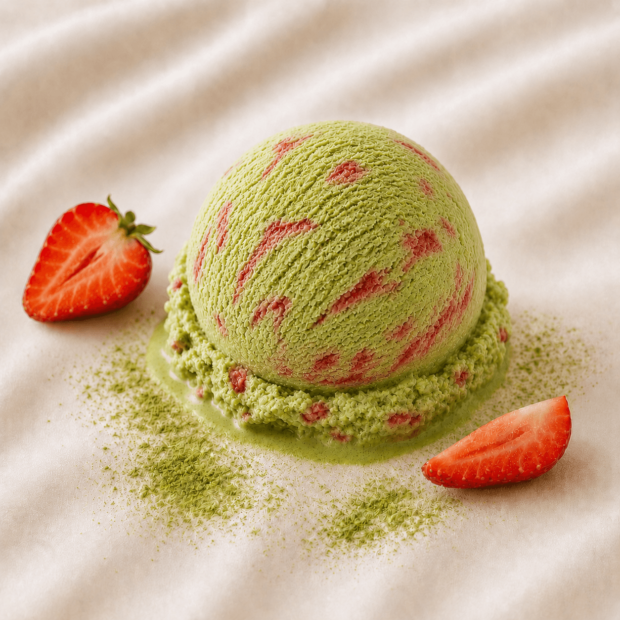 Matcha & Çilek